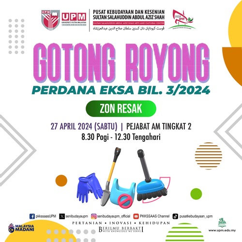 Gotong Royong Perdana Ekosistem Kondusif Sektor Awam (EKSA) Bil. 3/2024
