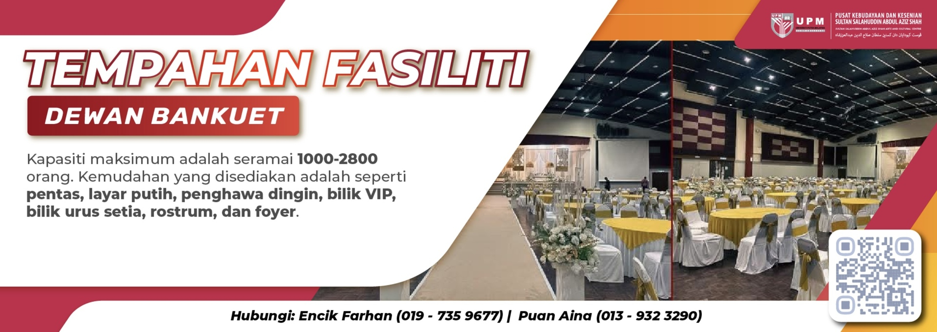 Banquet Hall booking facility